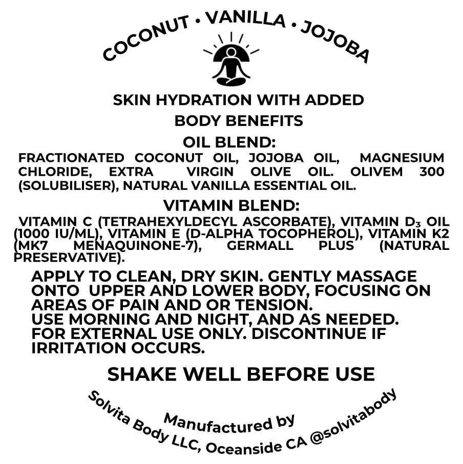 Shine + Renew: Vitamin Infused Body Oil